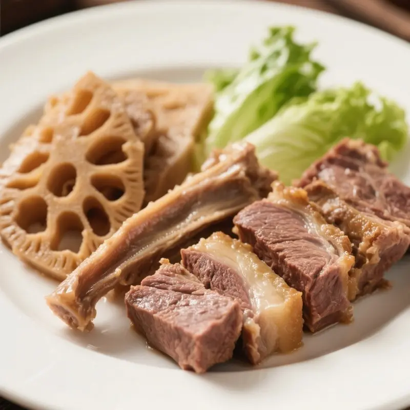 套飯餐1（牛腩三重奏）